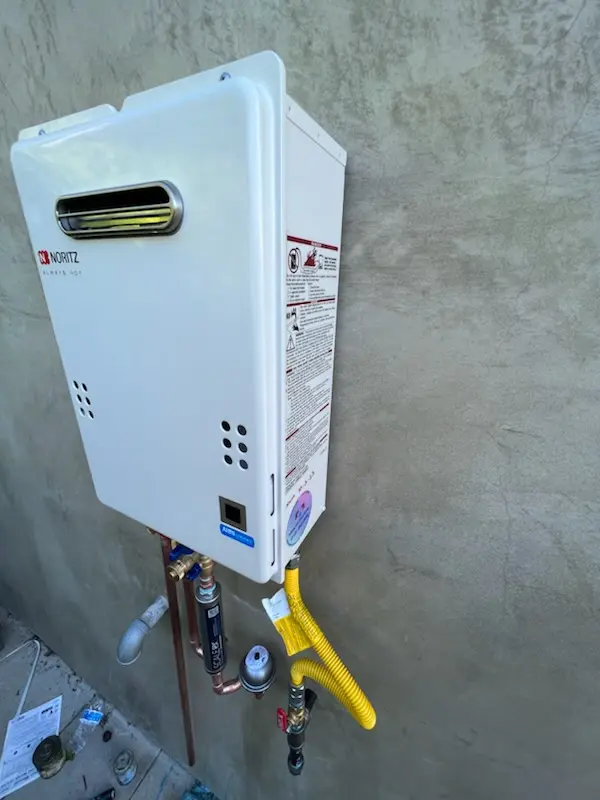 Tankless water heater installation for Four Corners homes